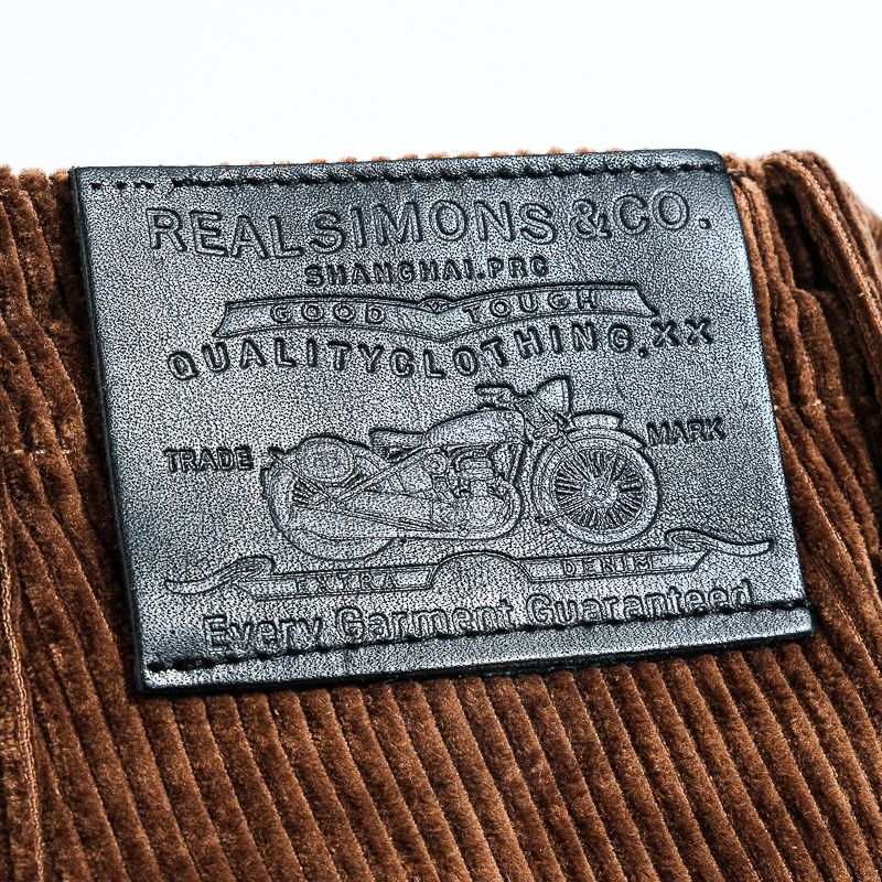 Wide-Wale Corduroy Straight Trousers - Image 6