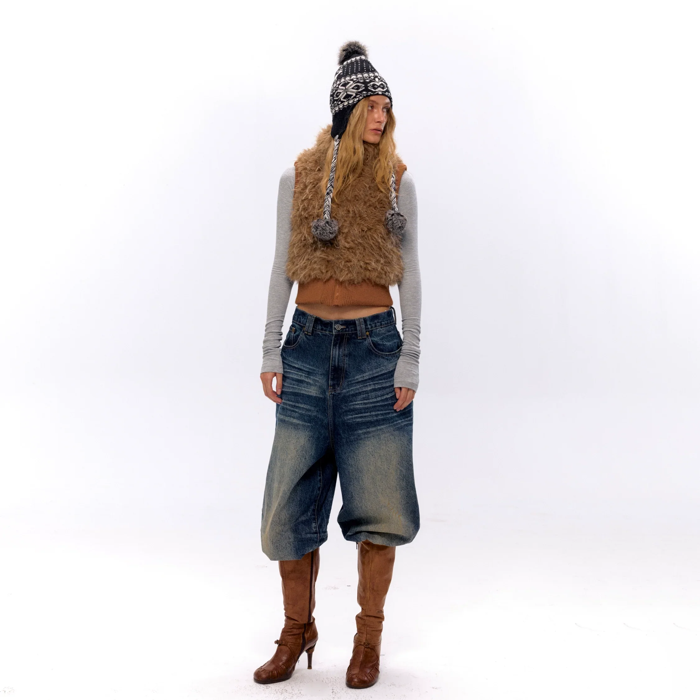 Winter Faux Fur Vest - Image 3