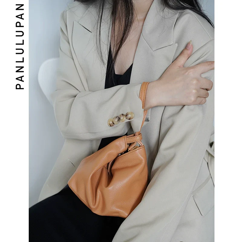 Wonton Leather Wristlet - Image 4