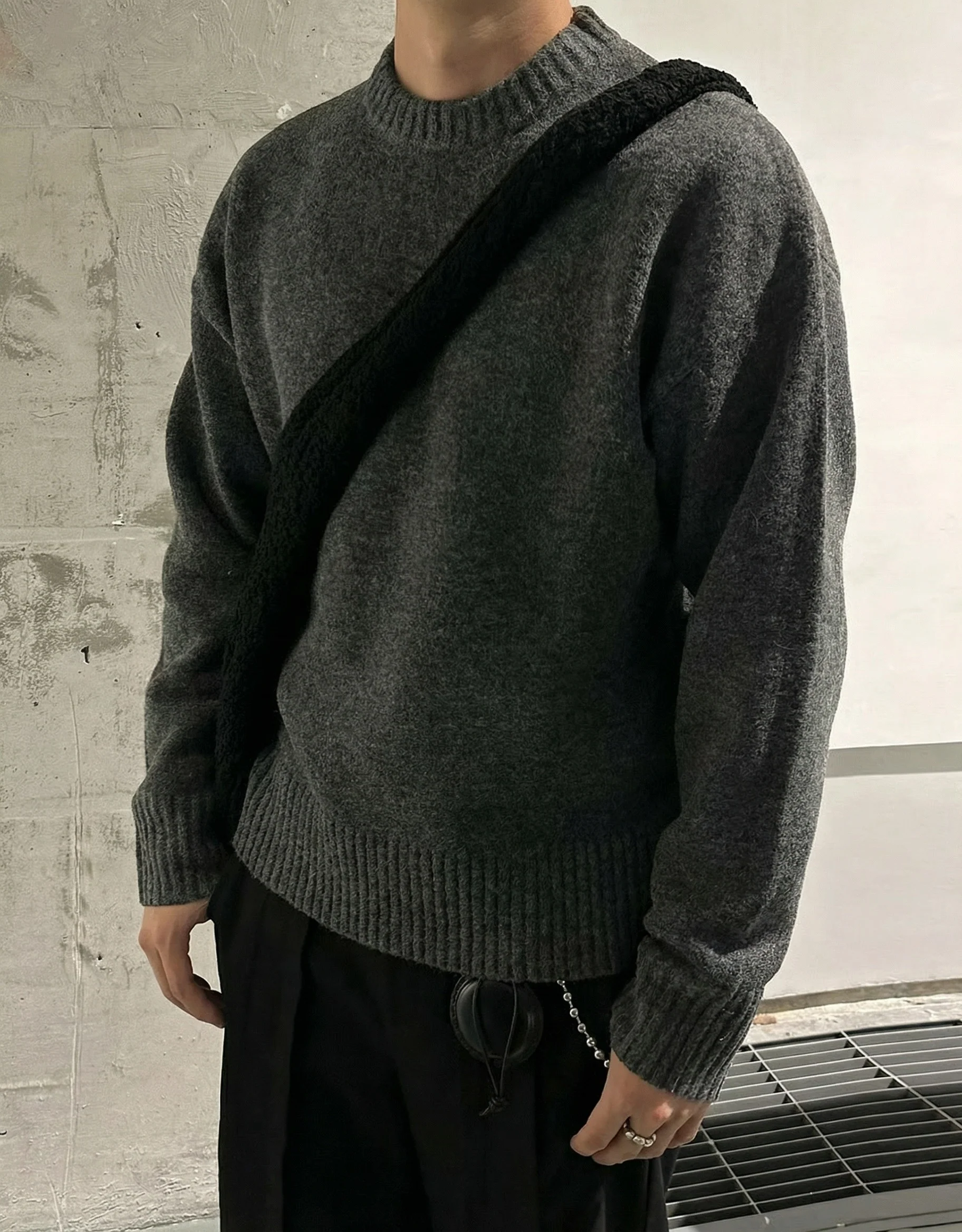 Wool Blend Crewneck Sweater - Image 11