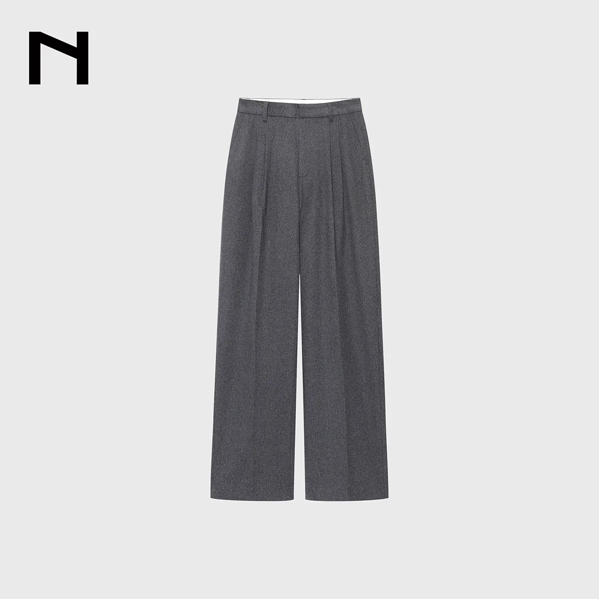 Wool-Blend Double-Pleat Straight Trousers - Image 6
