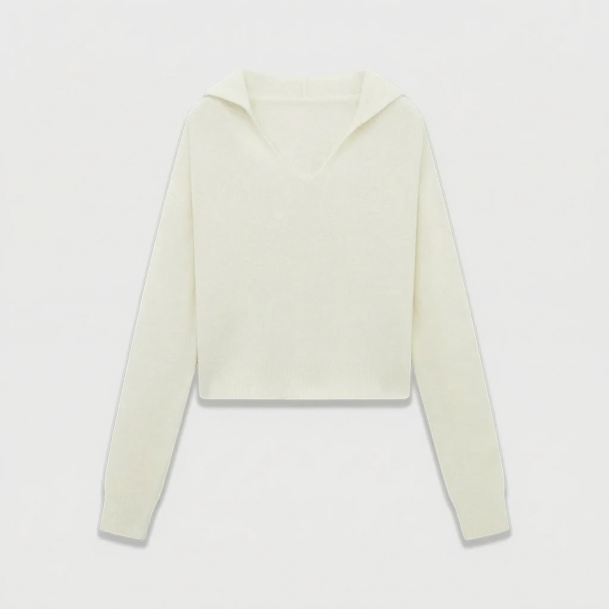 Wool Blend Hooded Sweater - Image 11