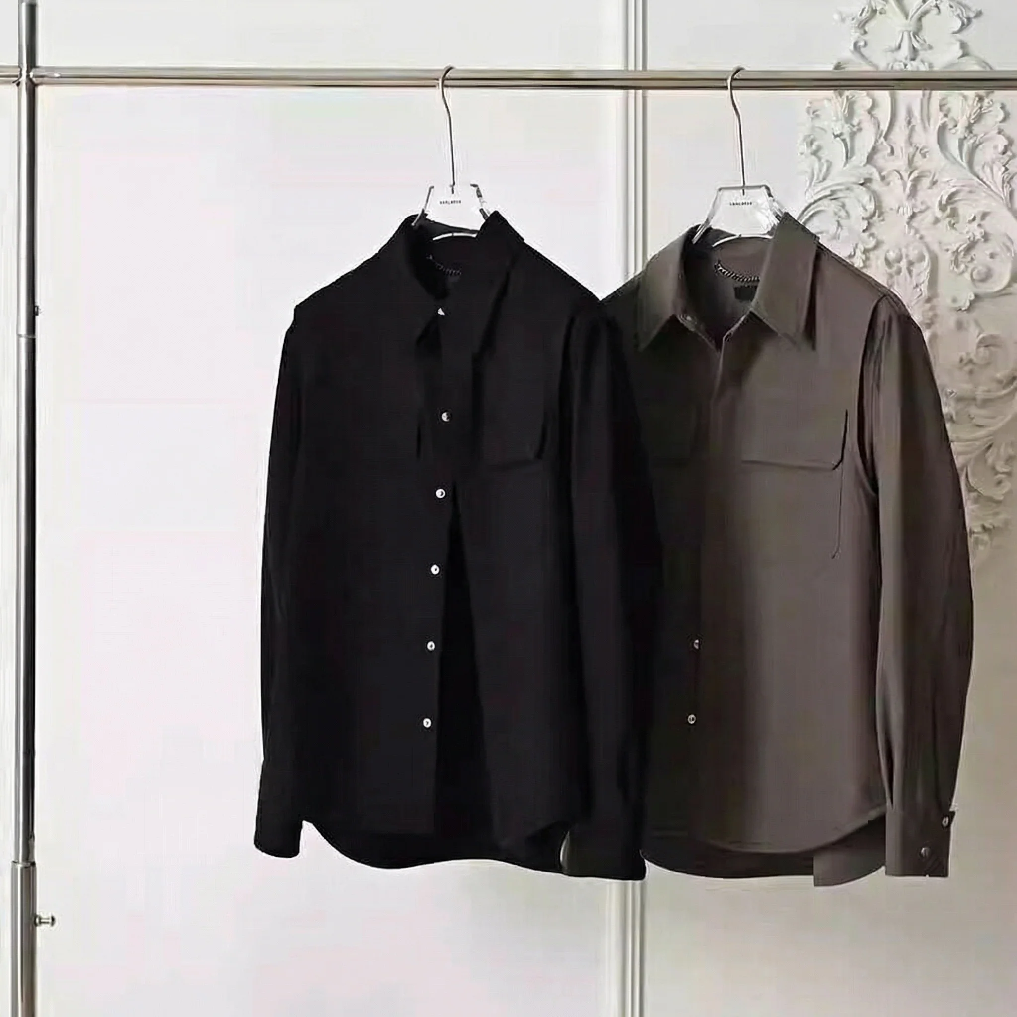 Wool Blend Tailored Shirt Jacket - Image 4