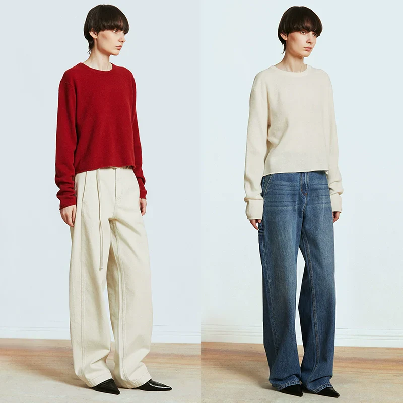 Wool & Cashmere Knitted Sweater - Image 2