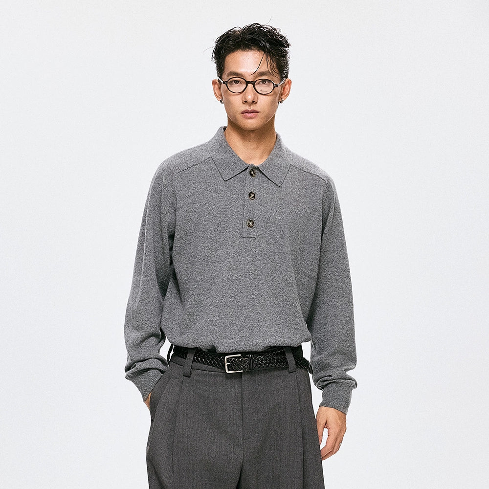 Wool-Cashmere Polo Sweater - Image 6