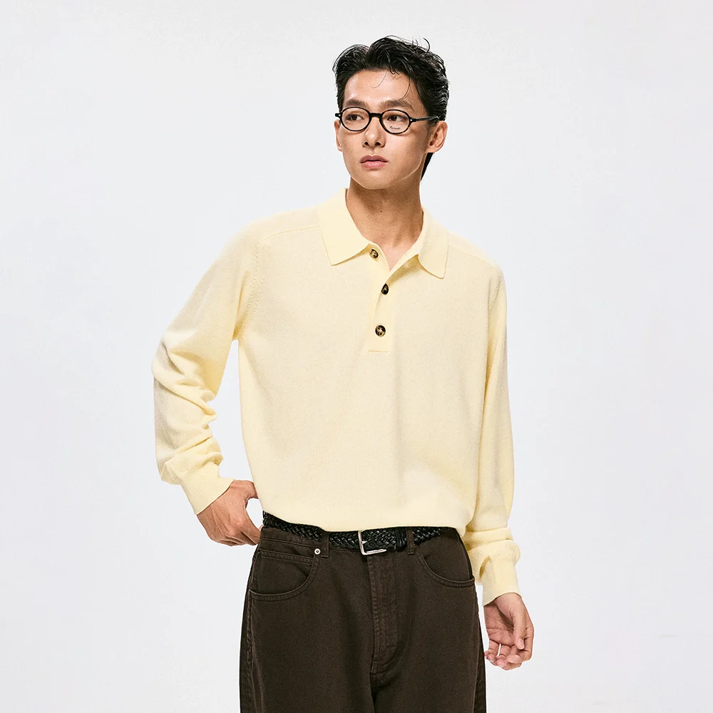 Wool-Cashmere Polo Sweater - Image 7