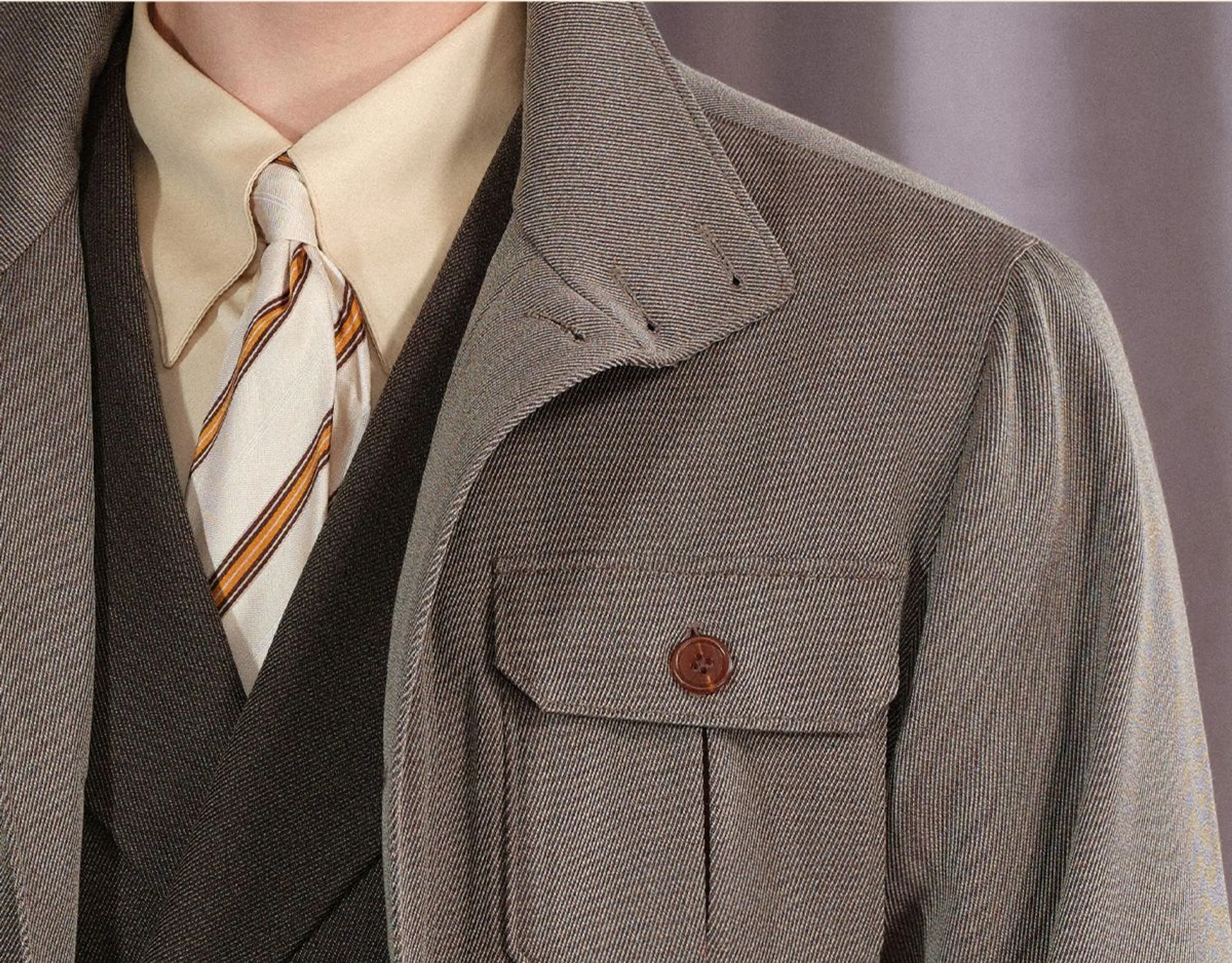 Wool Cavalry Twill Field Jacket - Image 7