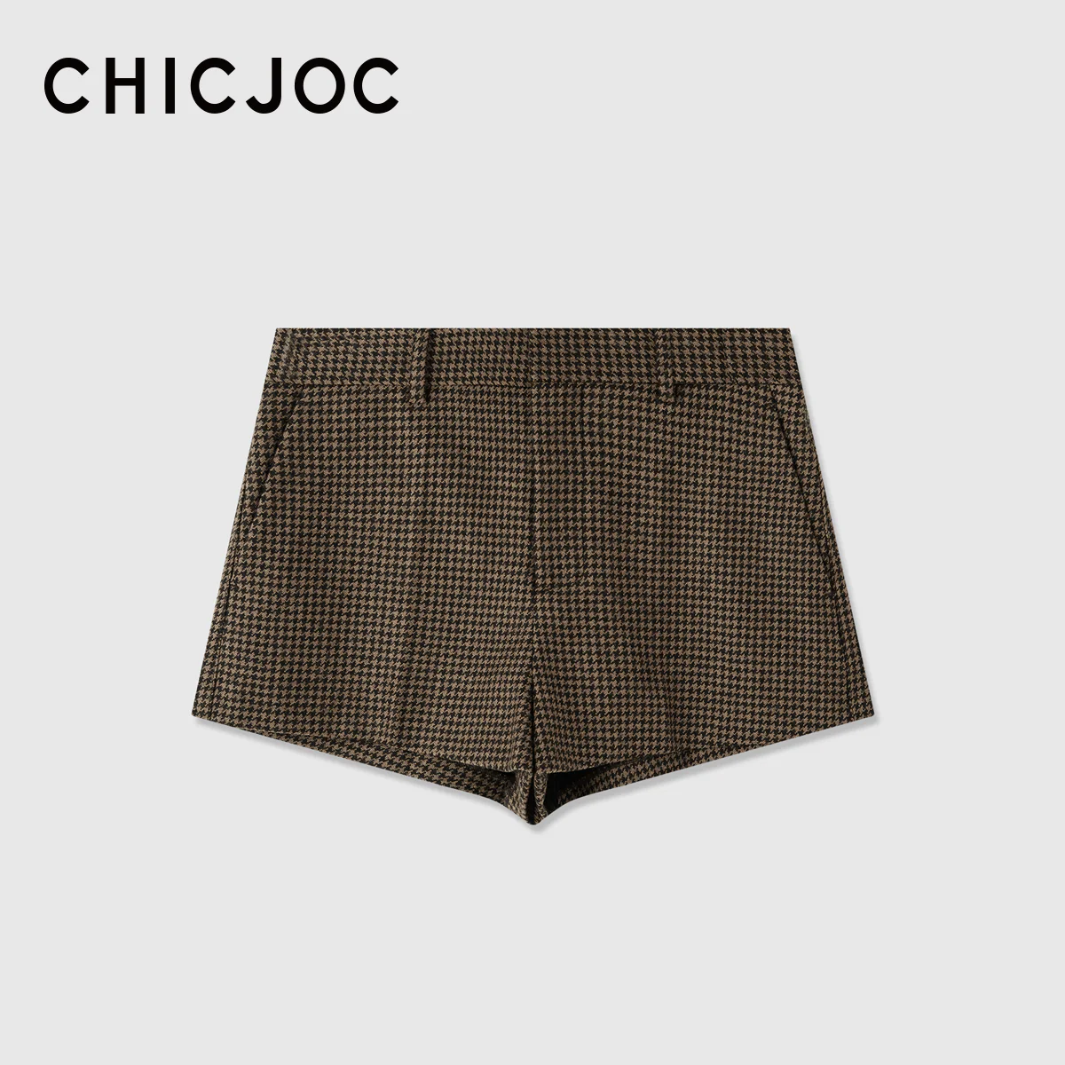 Wool Tweed Mini Shorts - Image 6