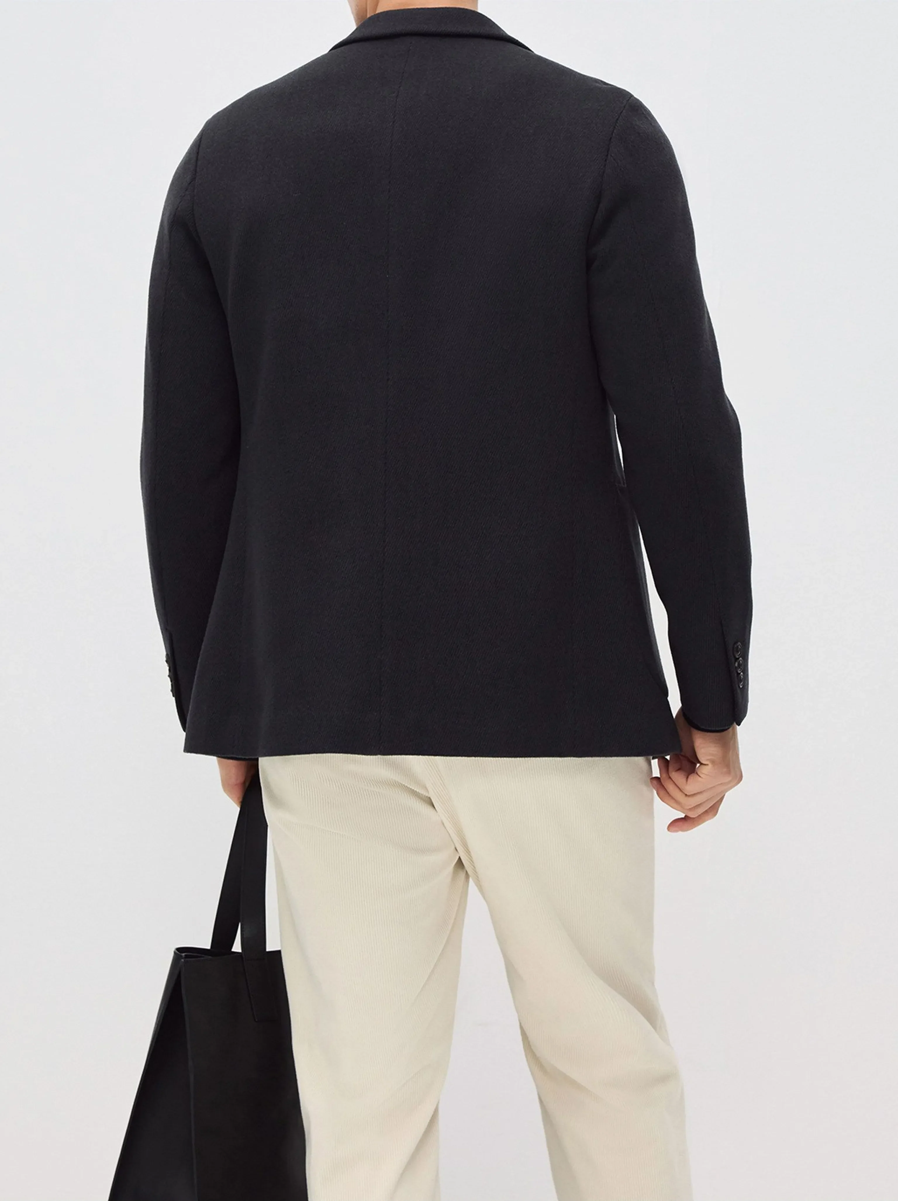 Wool Twill Patch-Pocket Blazer - Image 8