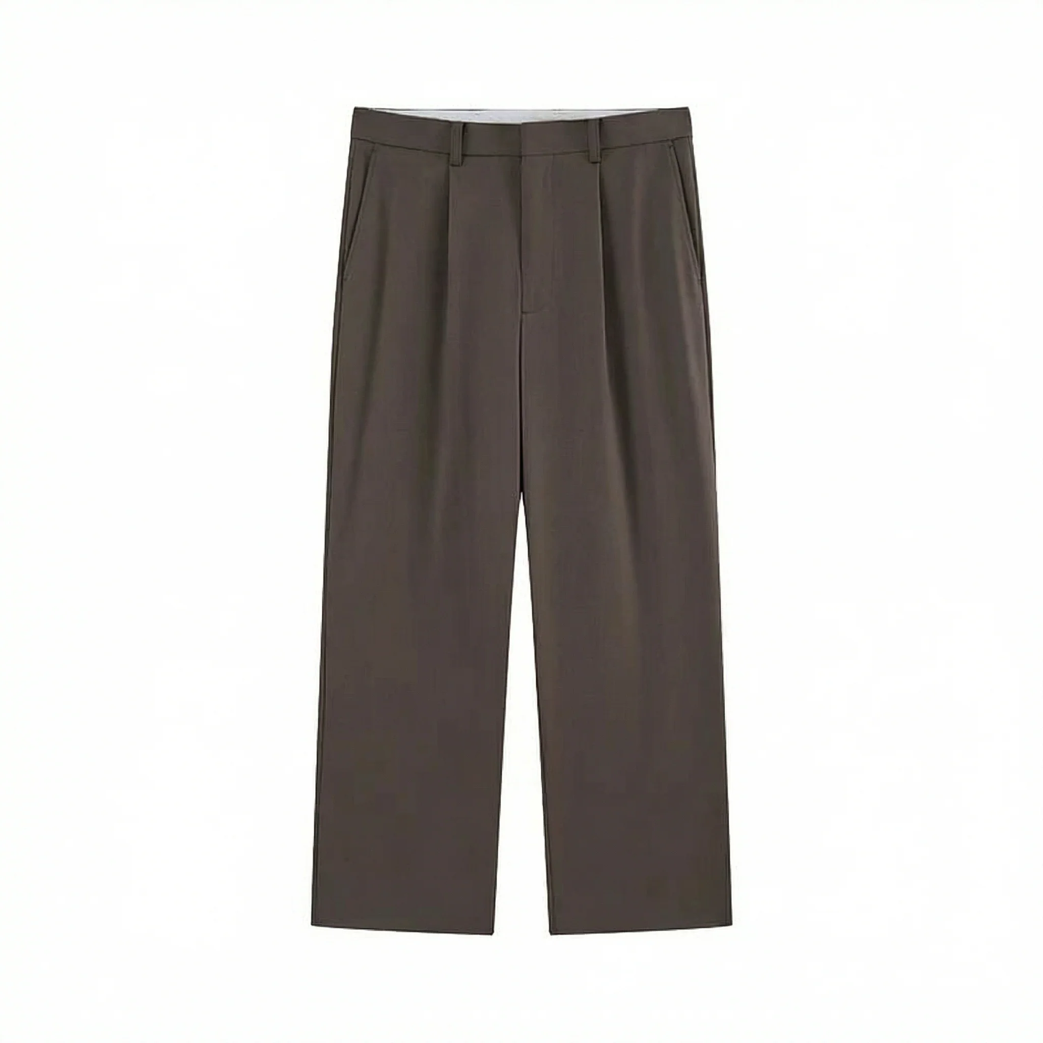Wool Wide-Leg Trousers - Image 6