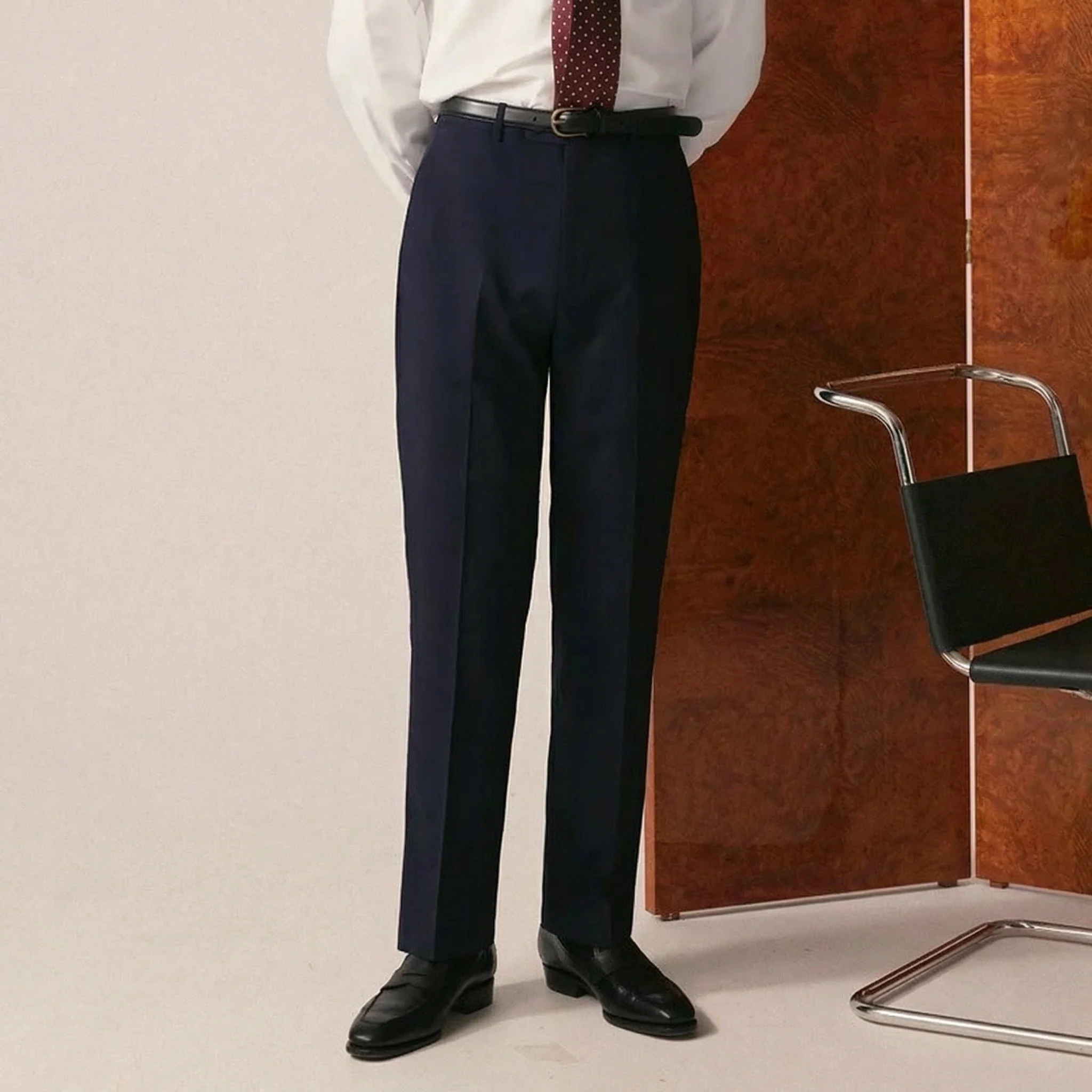 Worsted Wool Trousers - Image 12