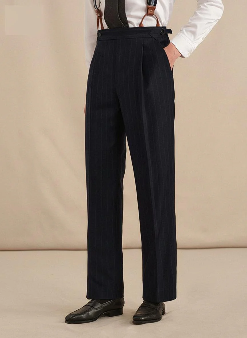 Worsted Wool Trousers - Image 4