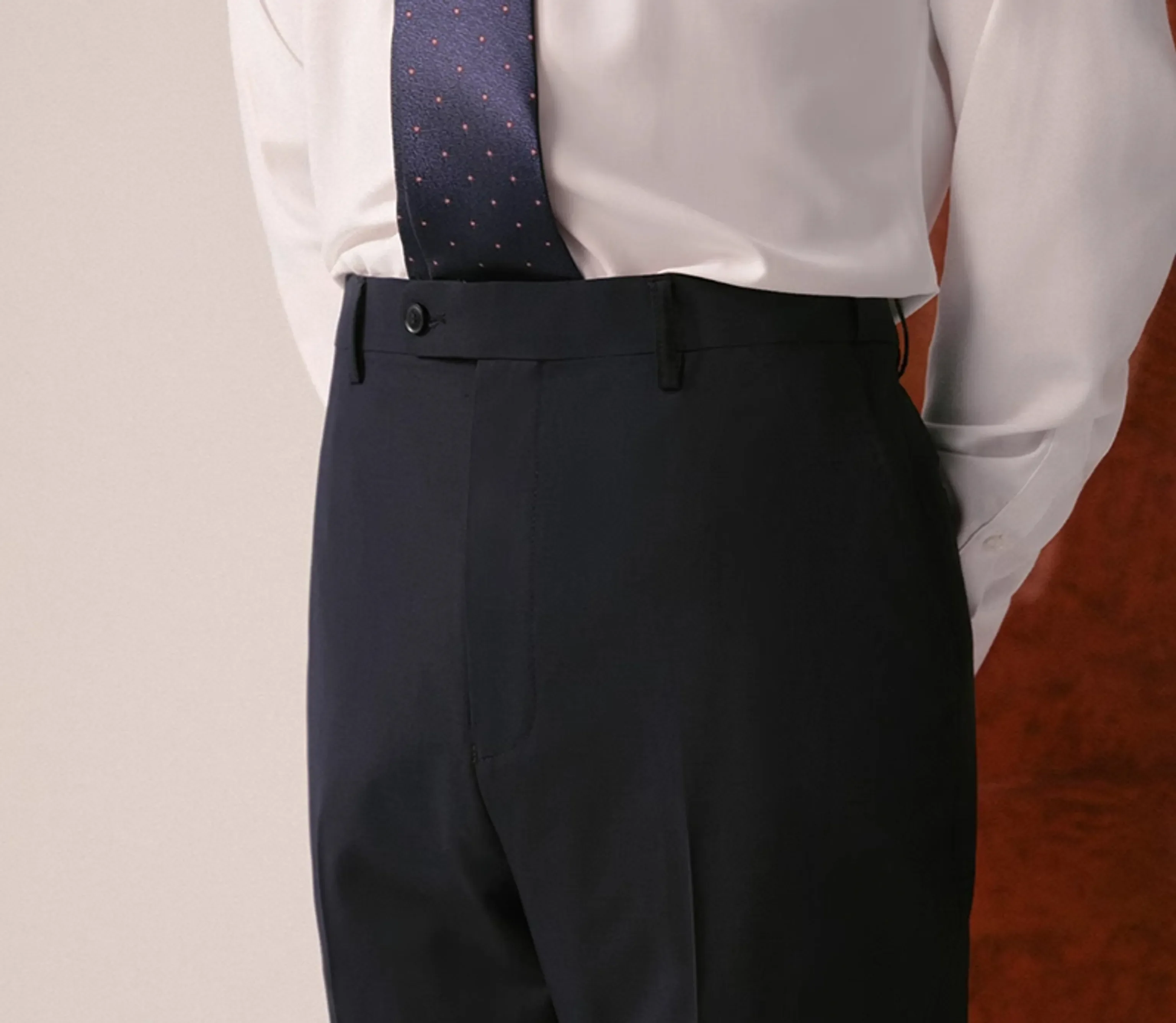 Worsted Wool Trousers - Image 4