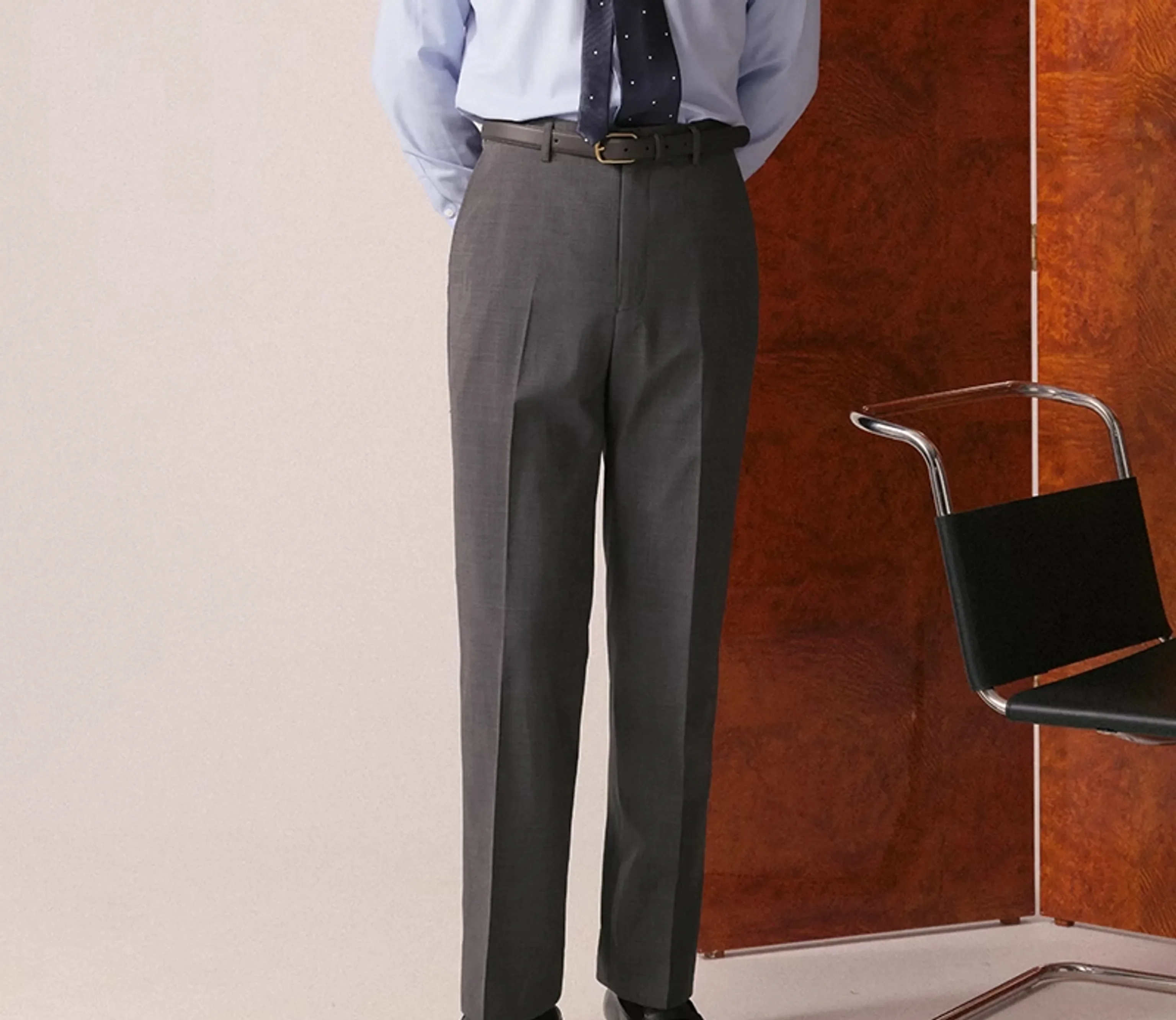 Worsted Wool Trousers - Image 5