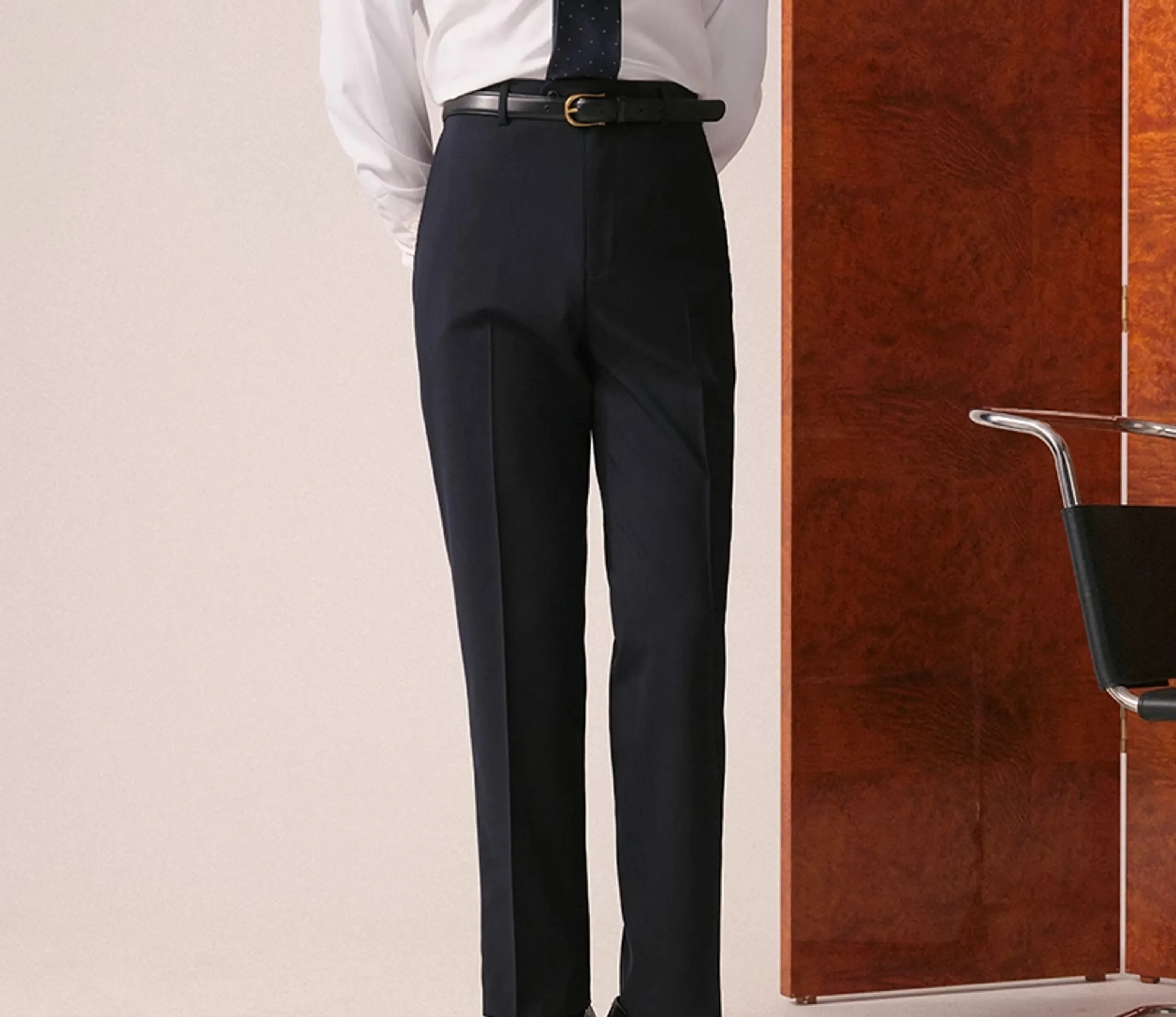Worsted Wool Trousers - Image 7