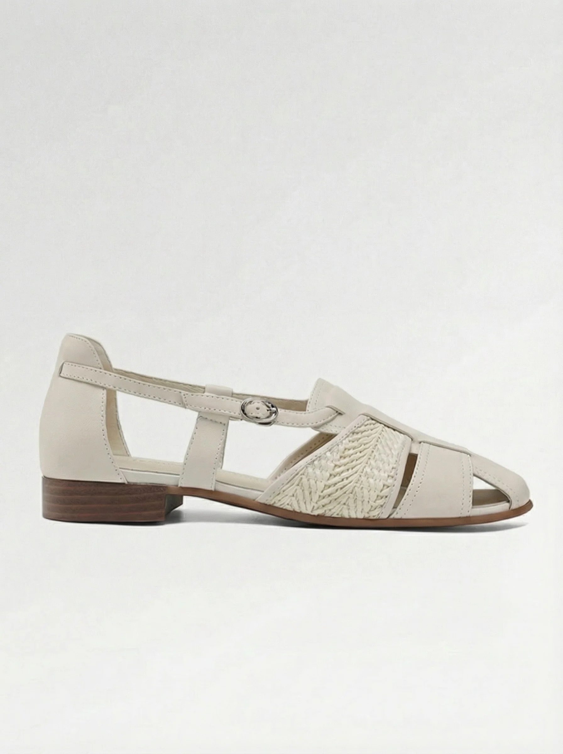 Woven Fisherman Buckle Sandals - Image 6