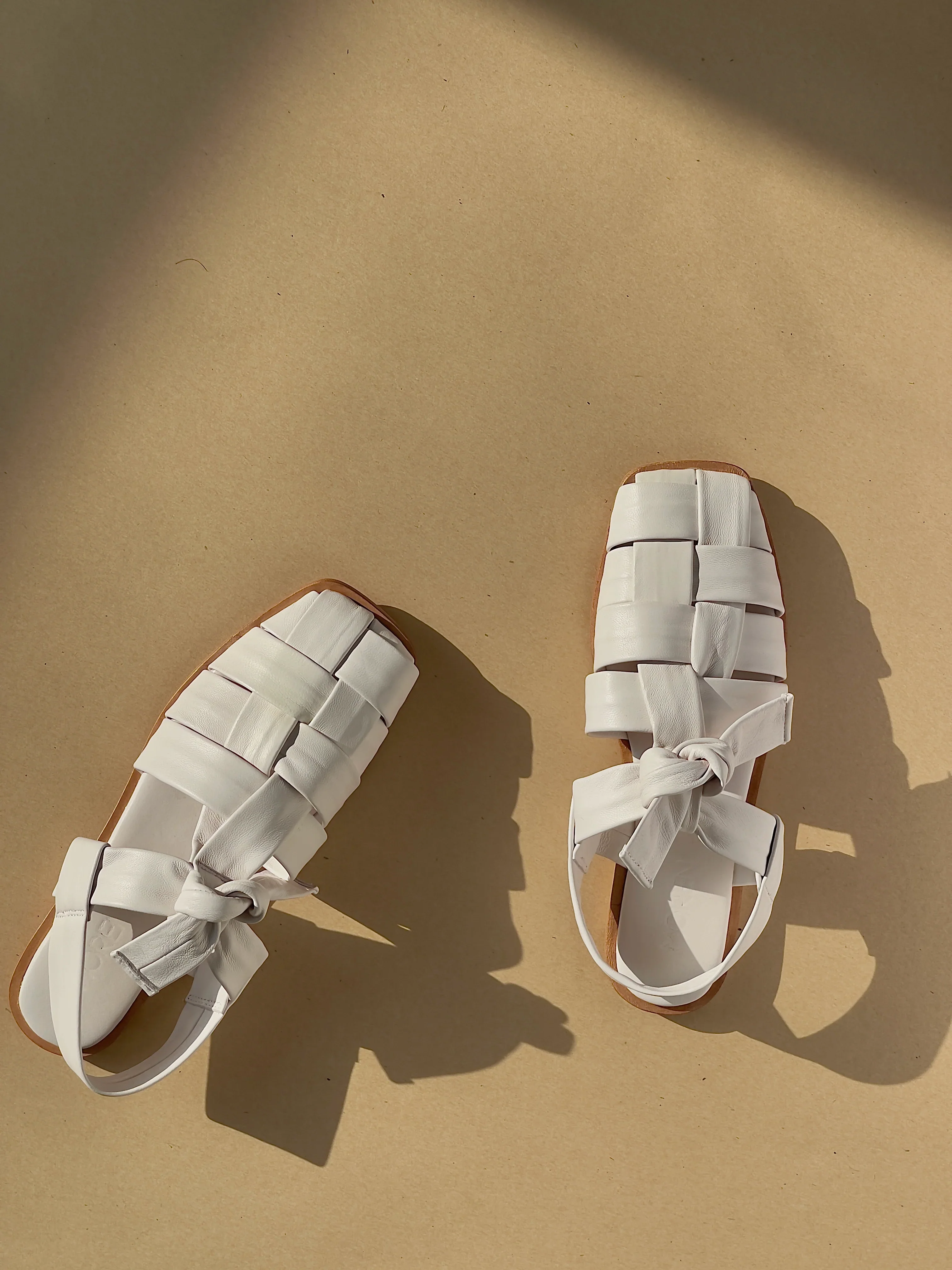 Woven Leather Fisherman Sandals - Image 3