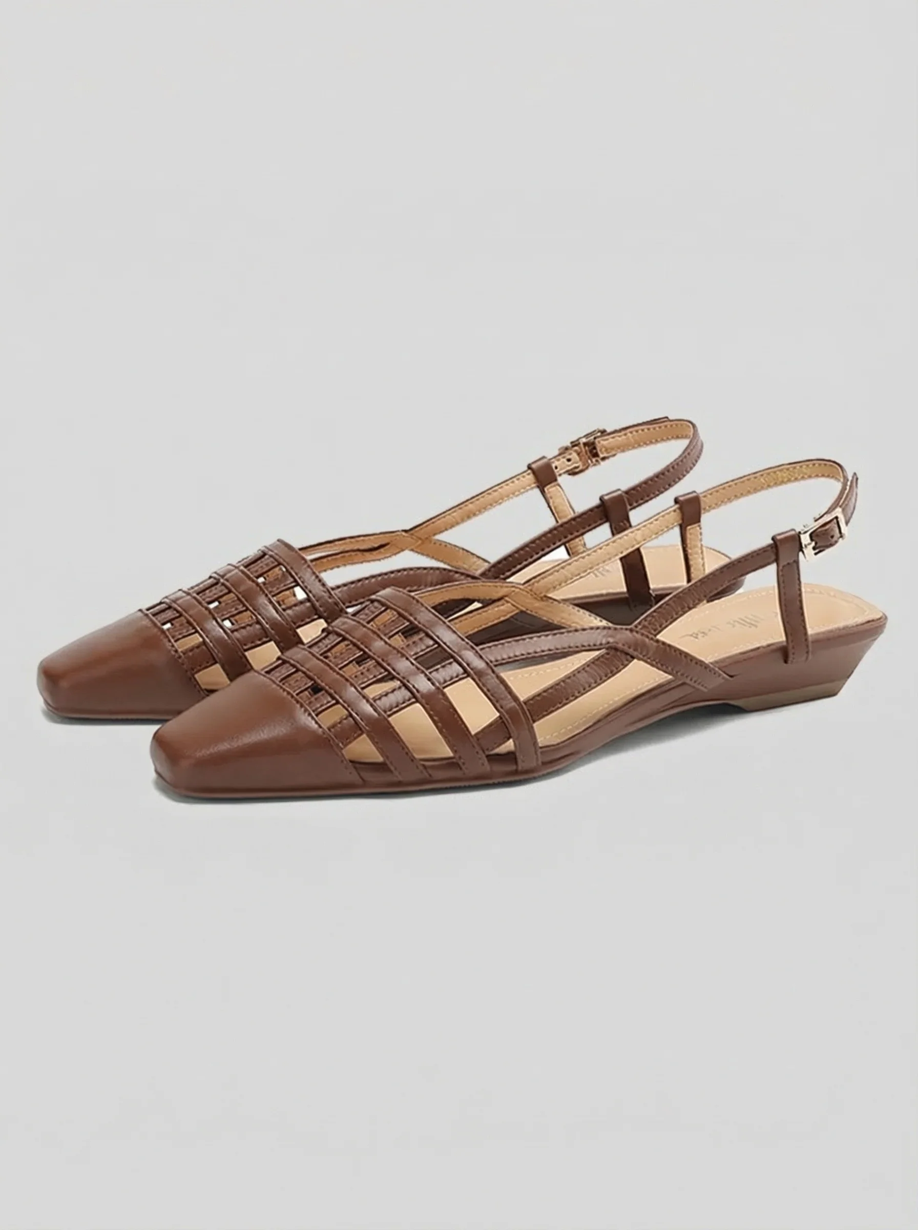 Woven Slingback Flats - Image 4