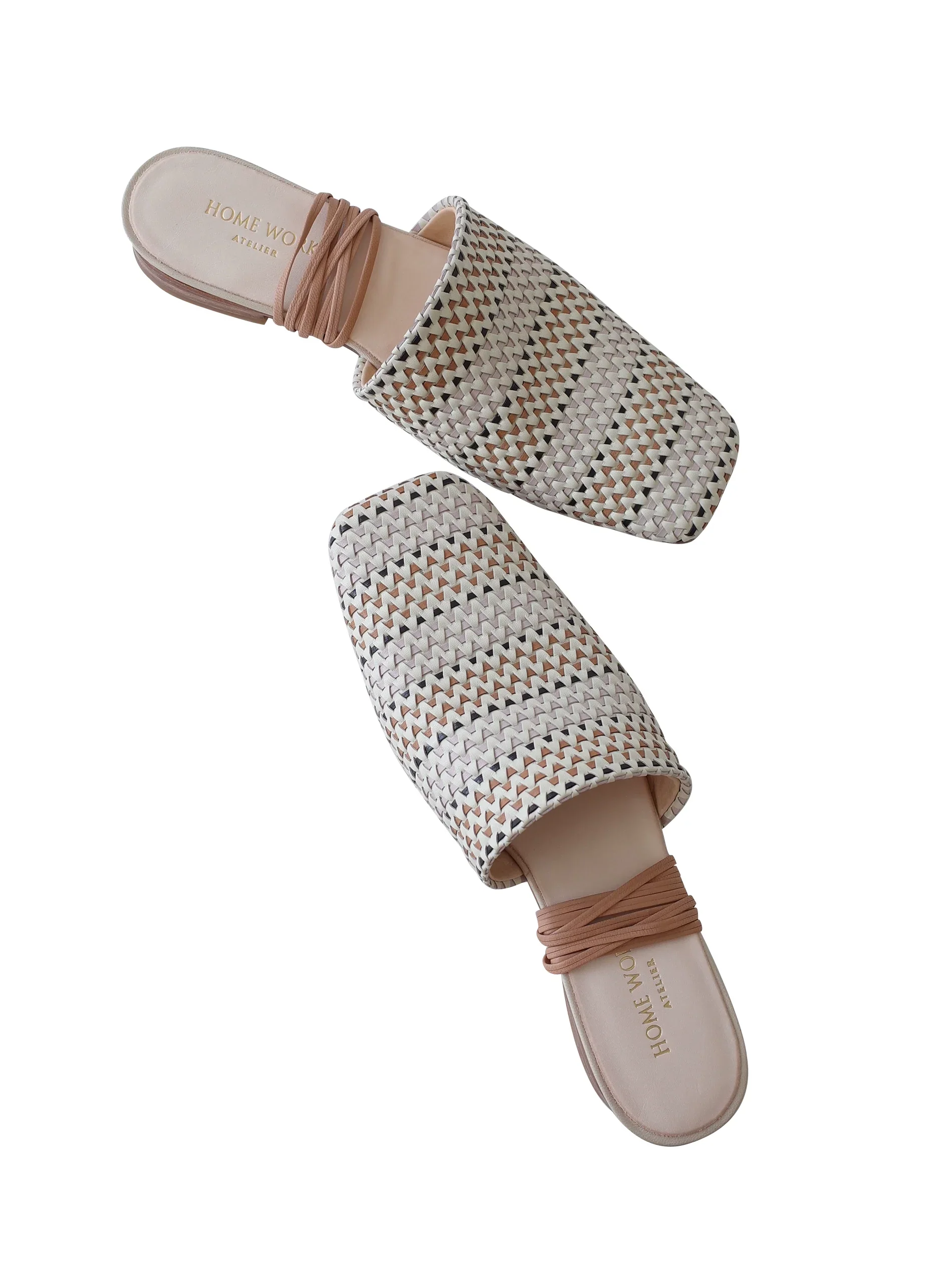 Woven Slip-On Sandals - Image 5