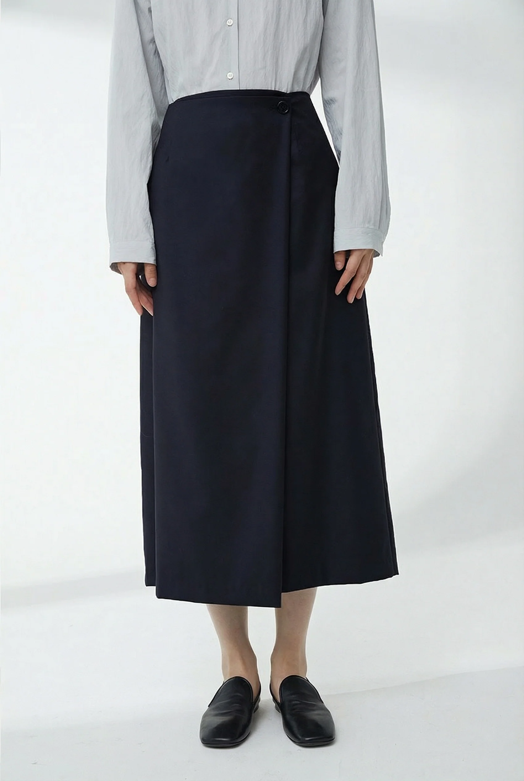 Wrap Midi Skirt - Image 6
