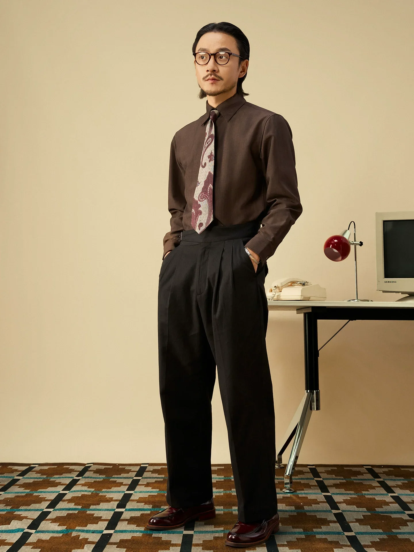 Wrinkle-Resistant Point-Collar Shirt - Image 2
