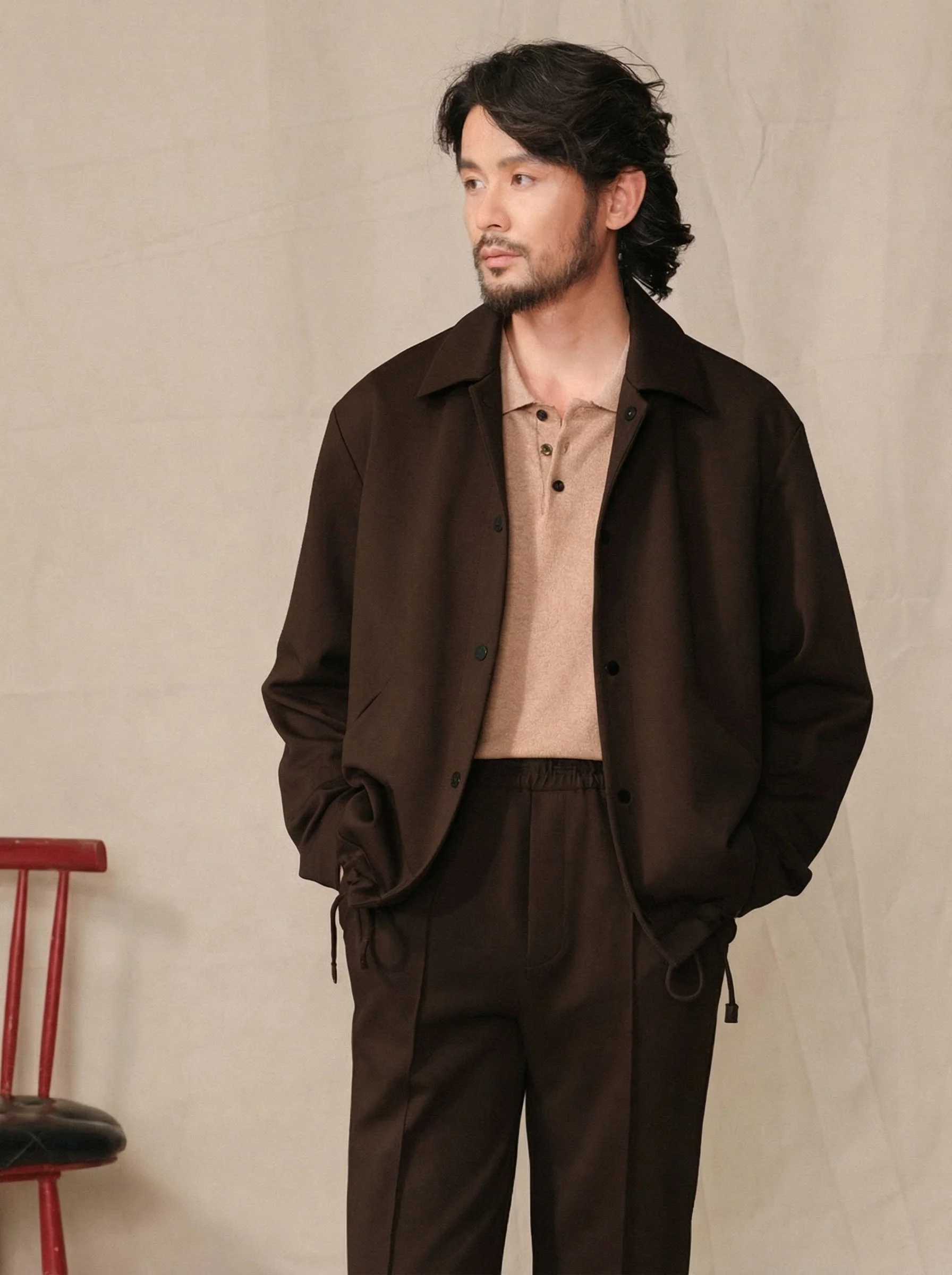 Wrinkle-Resistant Snap-Front Jacket - Image 3