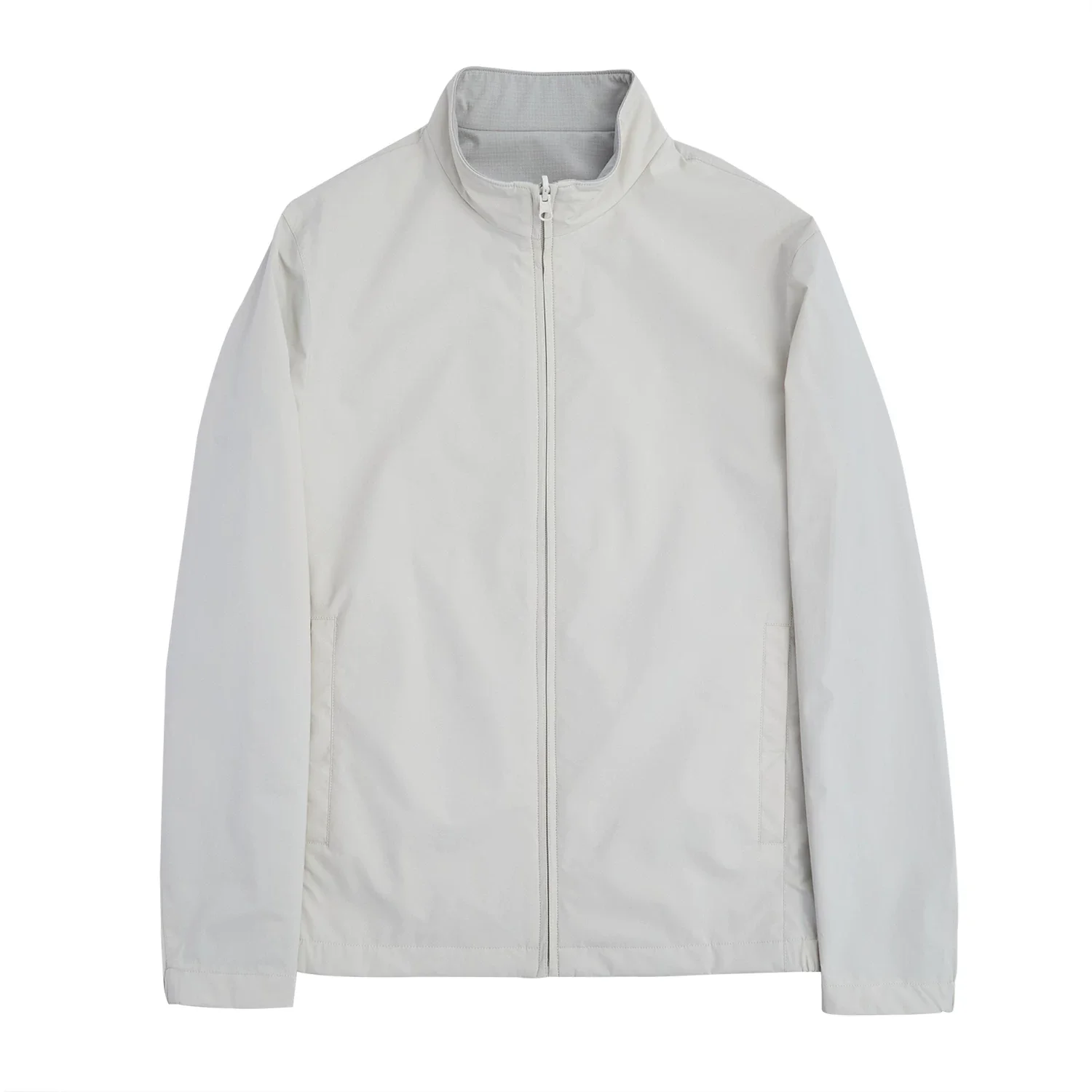 Wrinkle-Resistant Stand-Collar Zip Jacket - Image 6