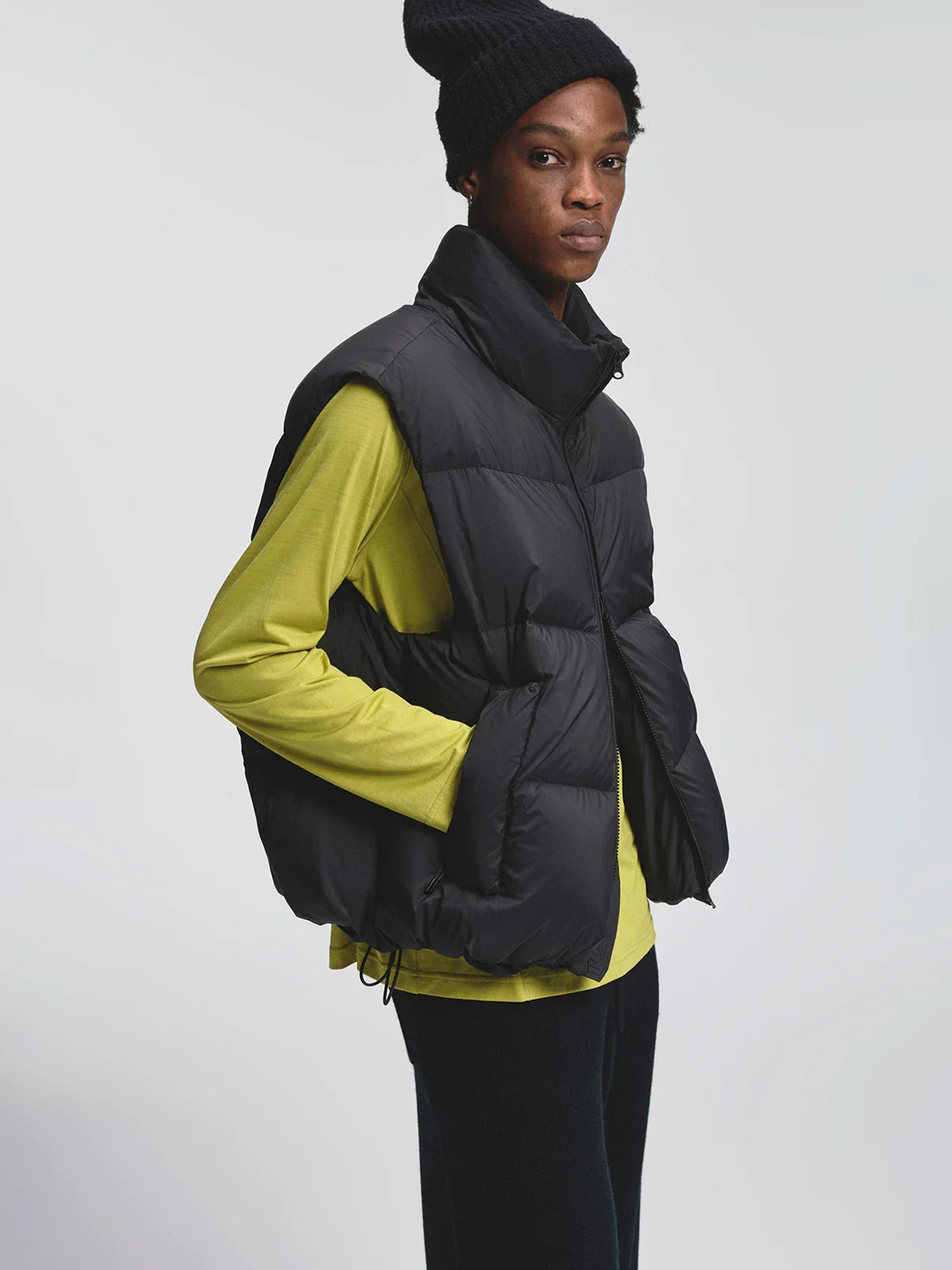 Wrinkled Lightweight Down Vest - Image 5