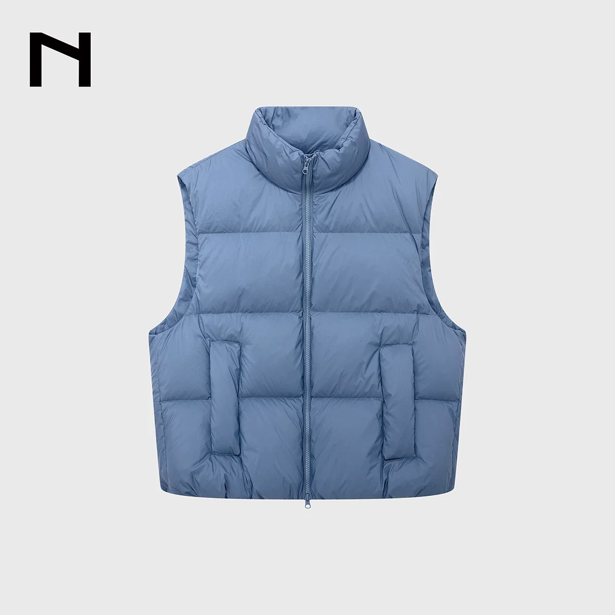Wrinkled Lightweight Down Vest - Image 7
