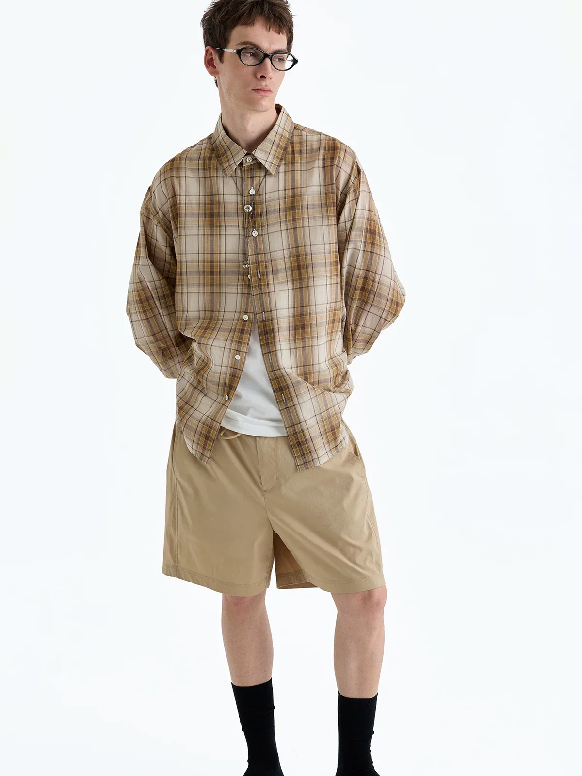 Yarn-Dyed Plaid Cotton Shirt - Image 5