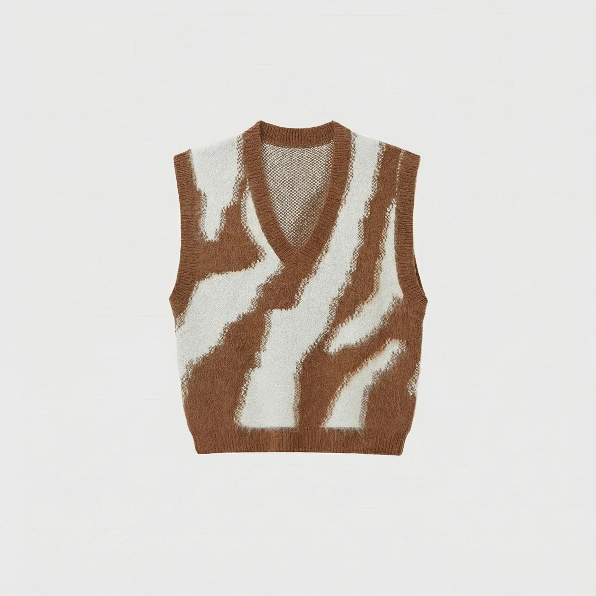Zebra Abstract Pattern Vest - Image 4