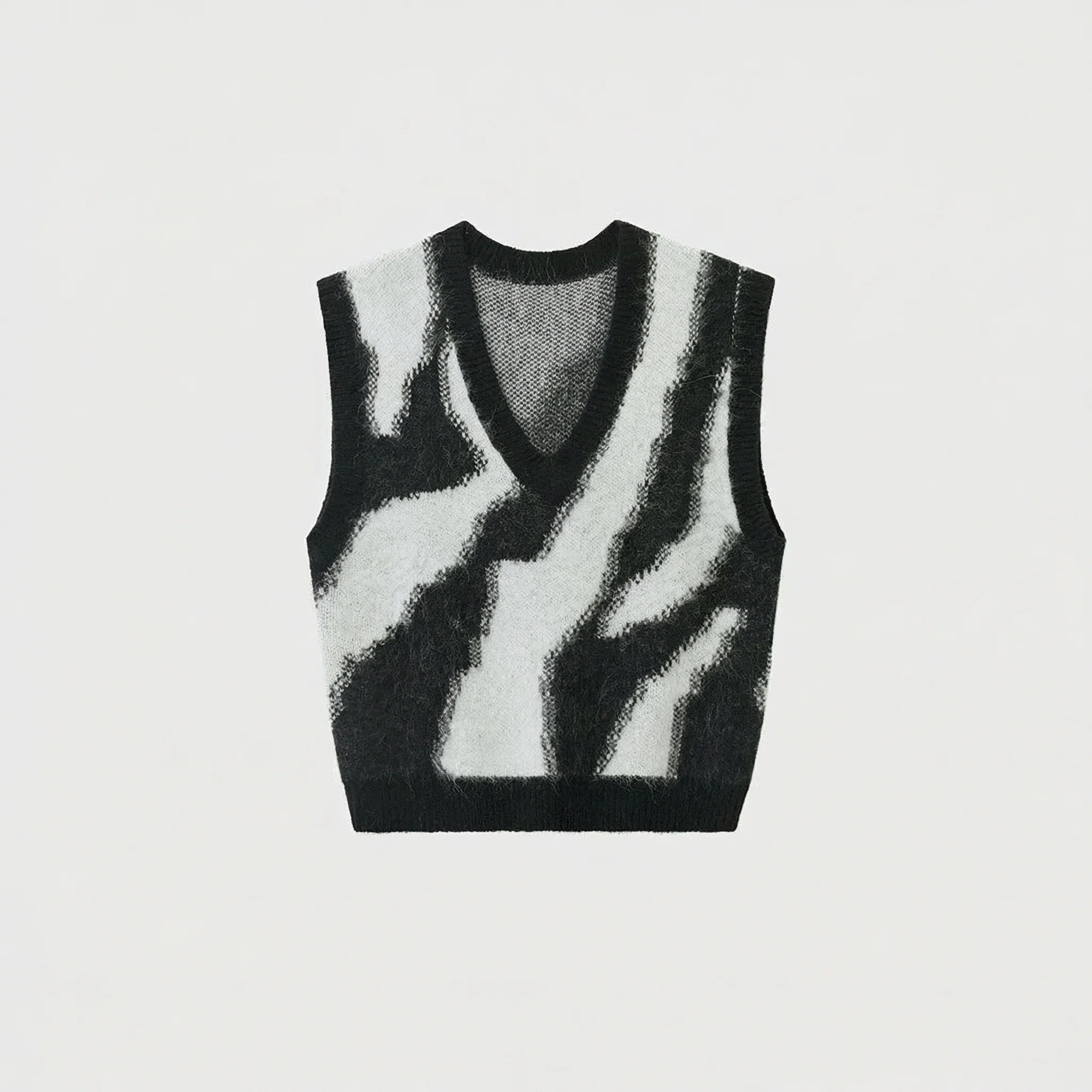 Zebra Abstract Pattern Vest - Image 5