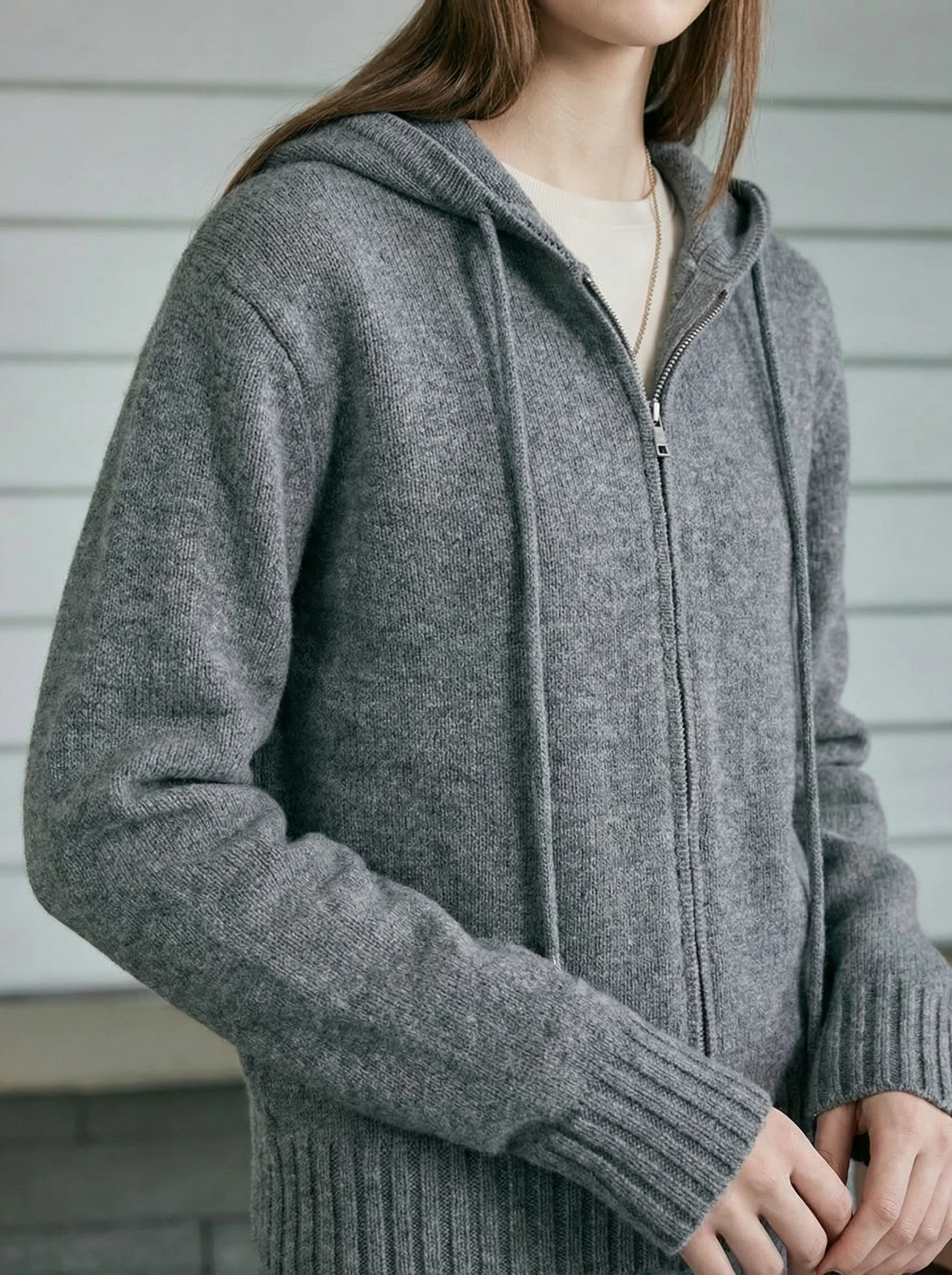 Zip Hoodie Skirt Set - Image 3