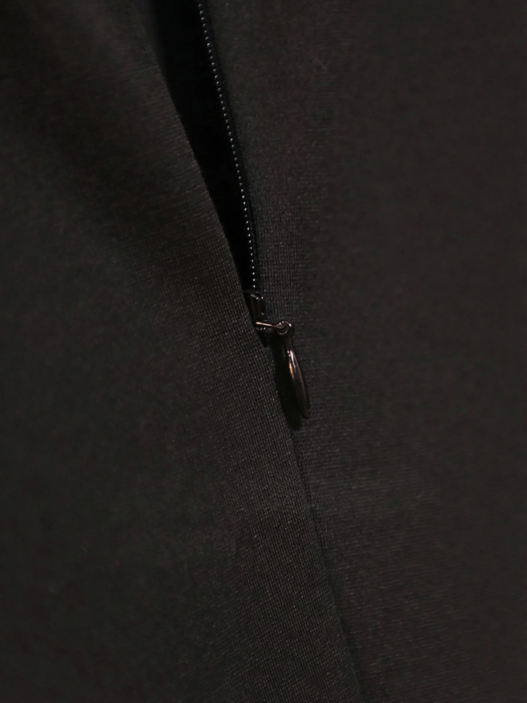 Zip Neck Midi Dress - Image 3